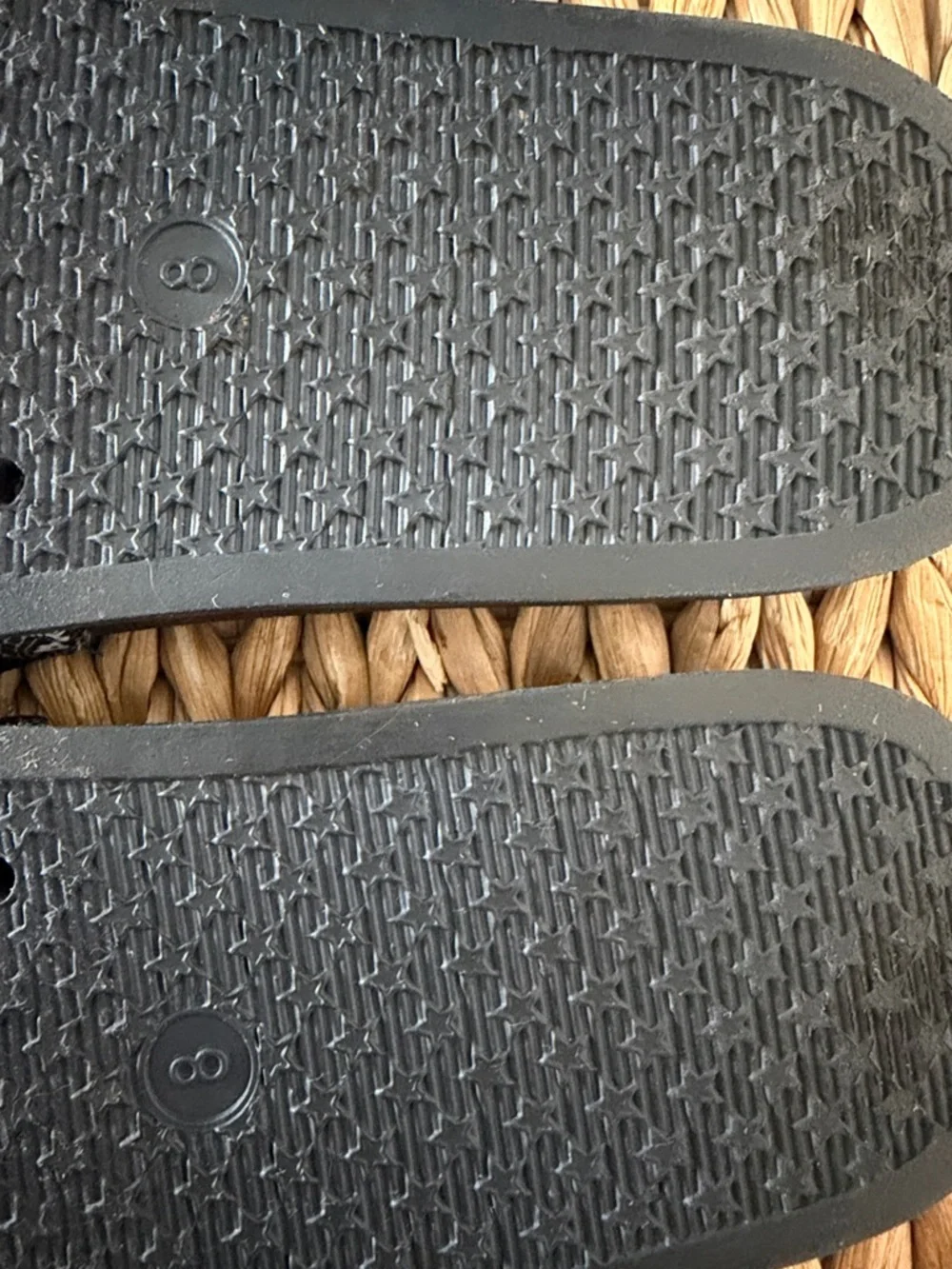 14th & Union Women’s Blue Paisley Knot Slide Sandals EUC - Picture 4 of 6